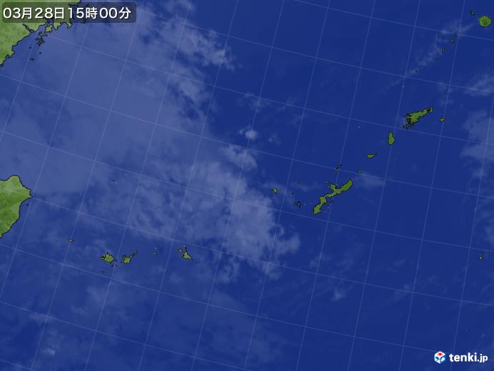 実況天気図(2023年03月28日)