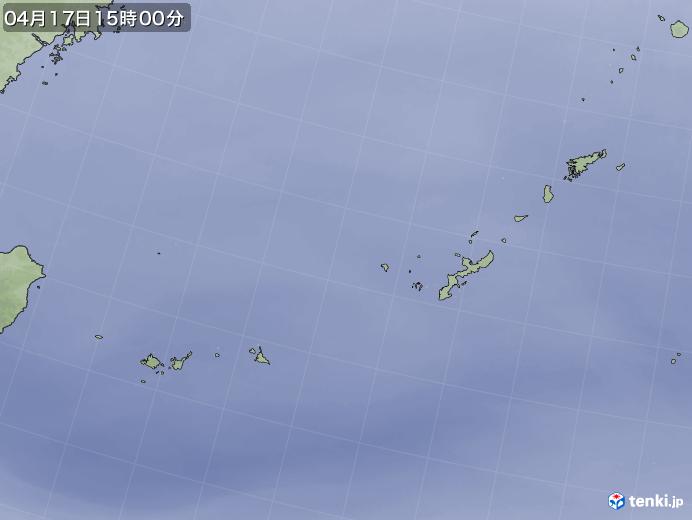 実況天気図(2023年04月17日)