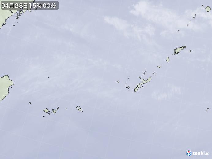実況天気図(2023年04月28日)