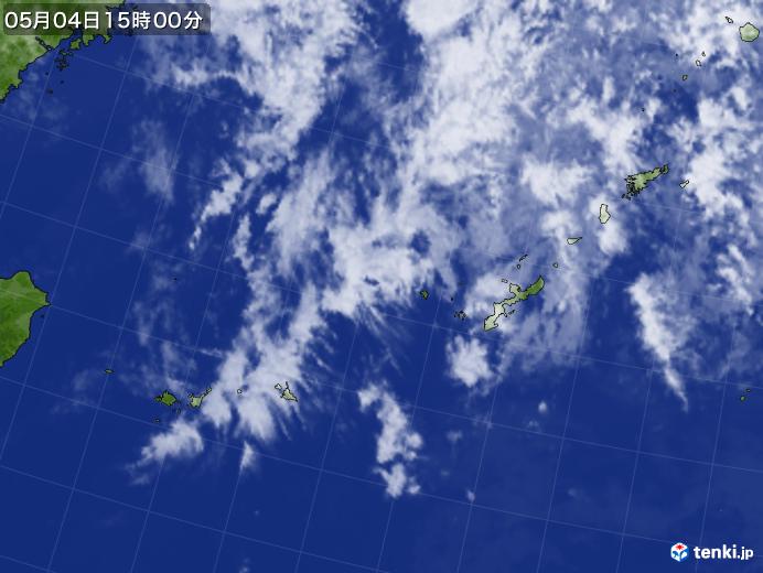 実況天気図(2023年05月04日)