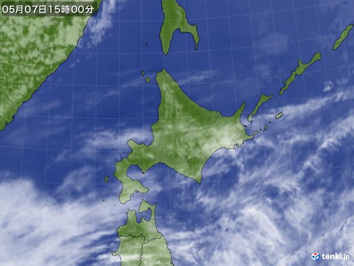 実況天気図(2023年05月07日)