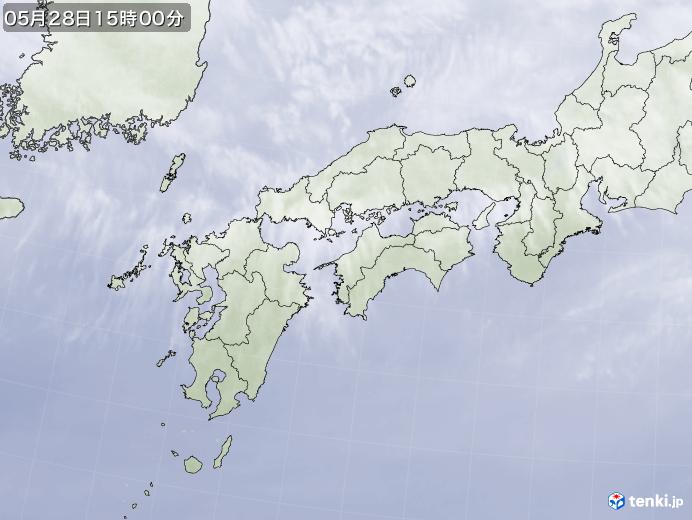 実況天気図(2023年05月28日)