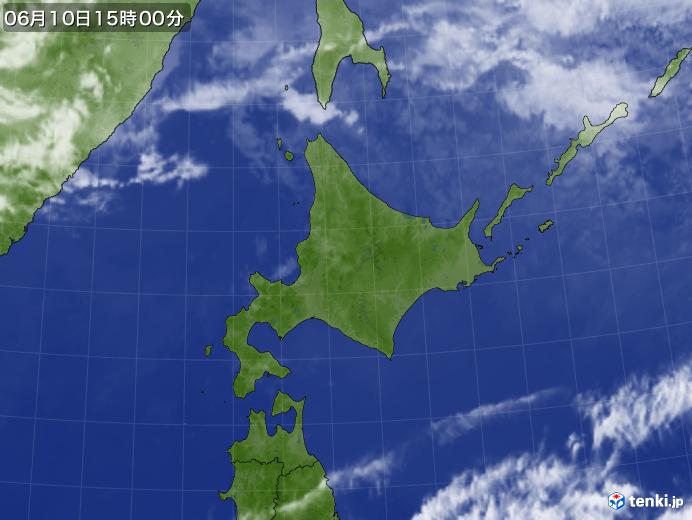 実況天気図(2023年06月10日)