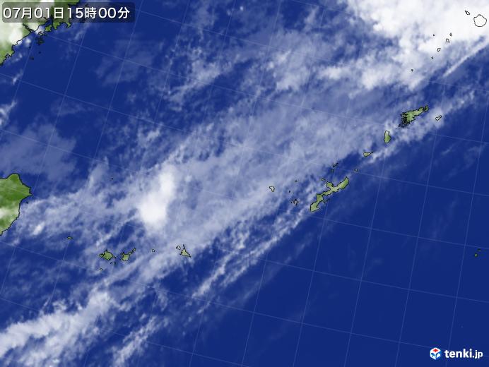 実況天気図(2023年07月01日)