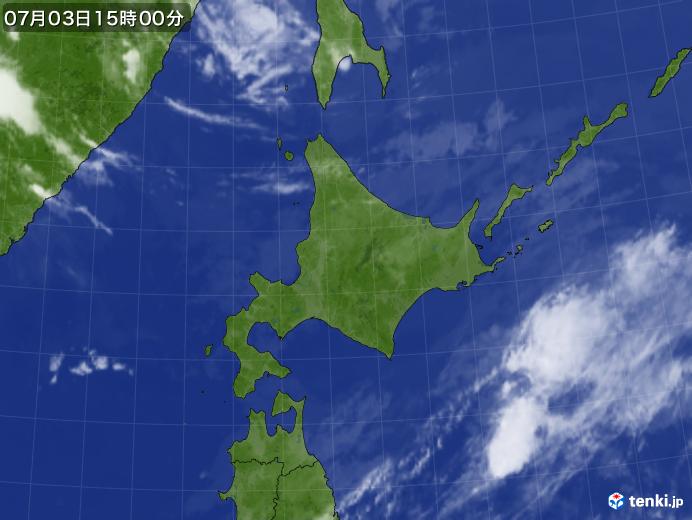 実況天気図(2023年07月03日)