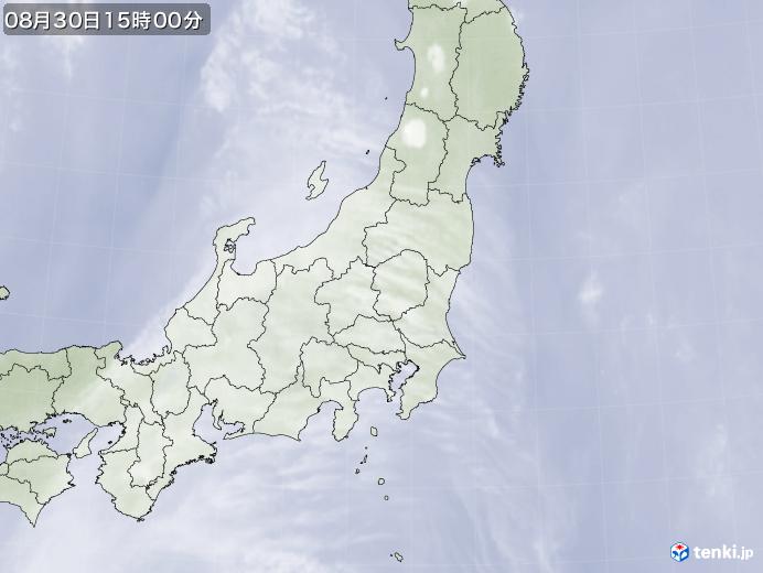 実況天気図(2023年08月30日)