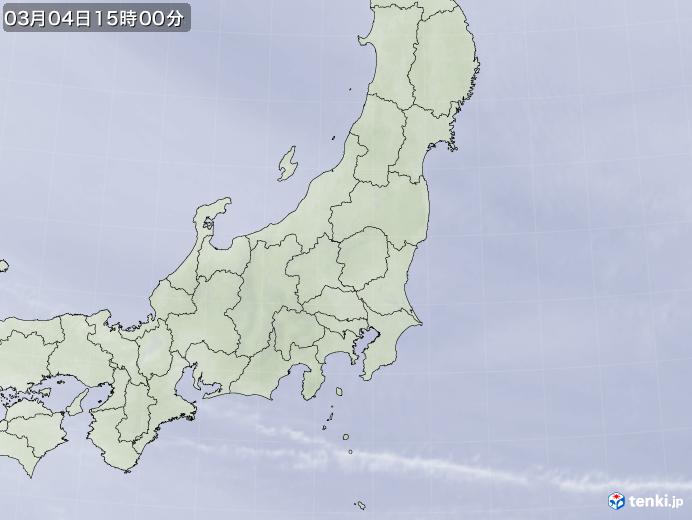 実況天気図(2024年03月04日)