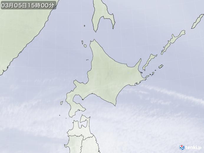 実況天気図(2024年03月05日)