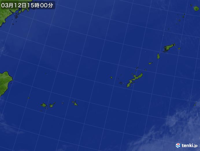 実況天気図(2024年03月12日)