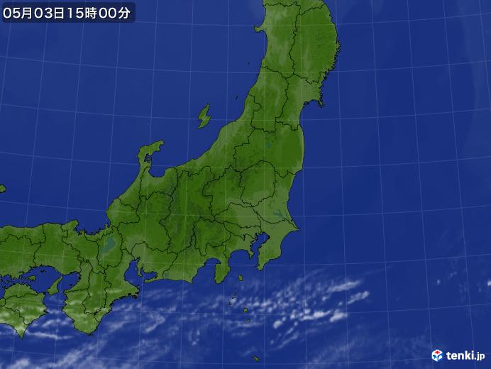 実況天気図(2024年05月03日)