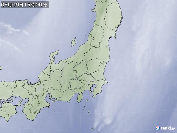 実況天気図(2024年05月09日)