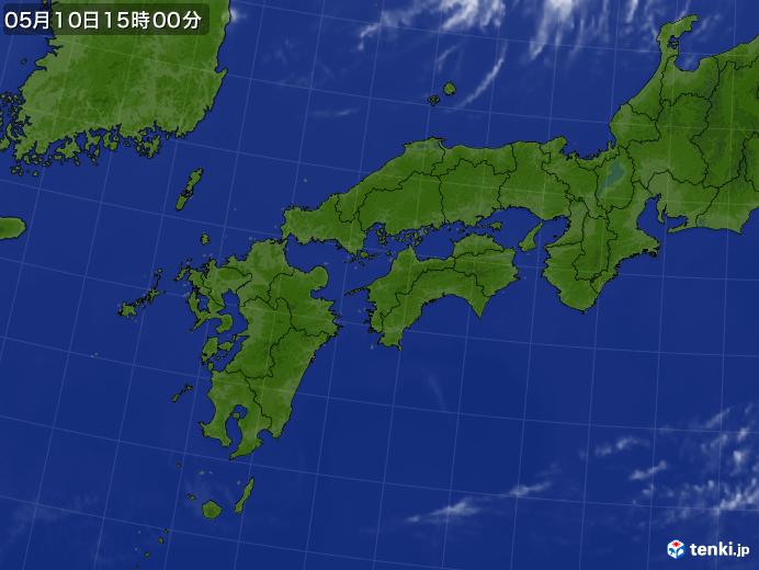 実況天気図(2024年05月10日)