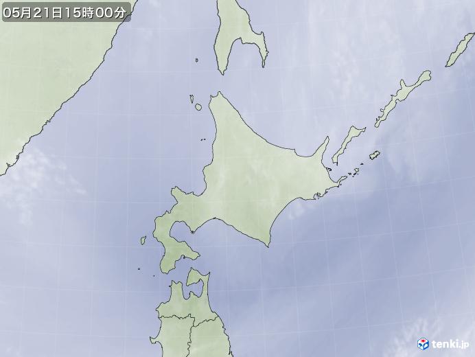 実況天気図(2024年05月21日)