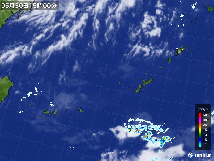 実況天気図(2024年05月30日)