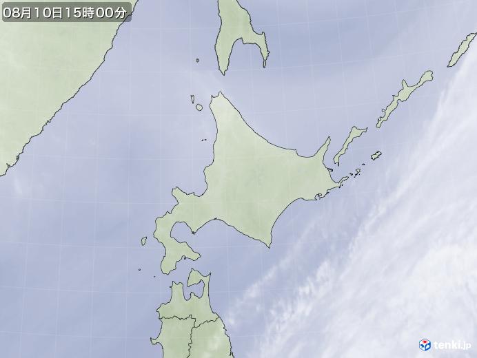 実況天気図(2024年08月10日)