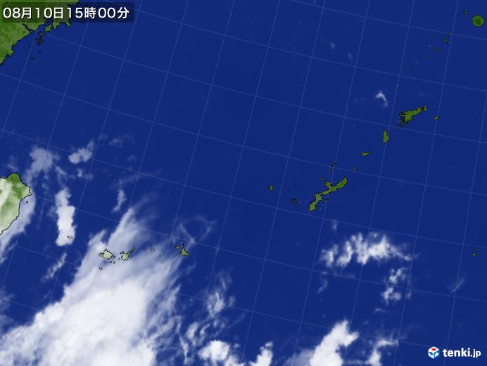 実況天気図(2024年08月10日)