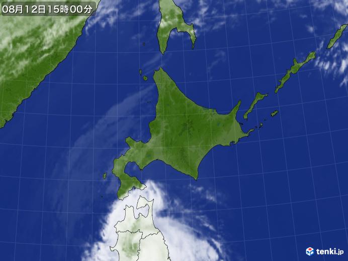 実況天気図(2024年08月12日)