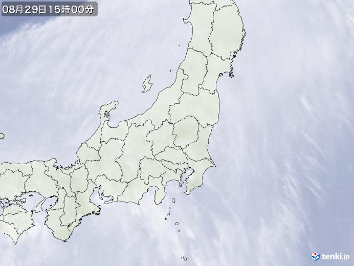 実況天気図(2024年08月29日)
