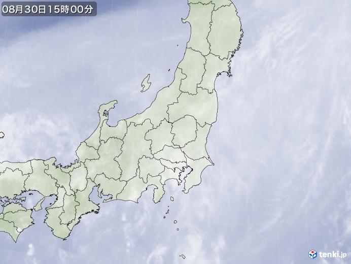 実況天気図(2024年08月30日)