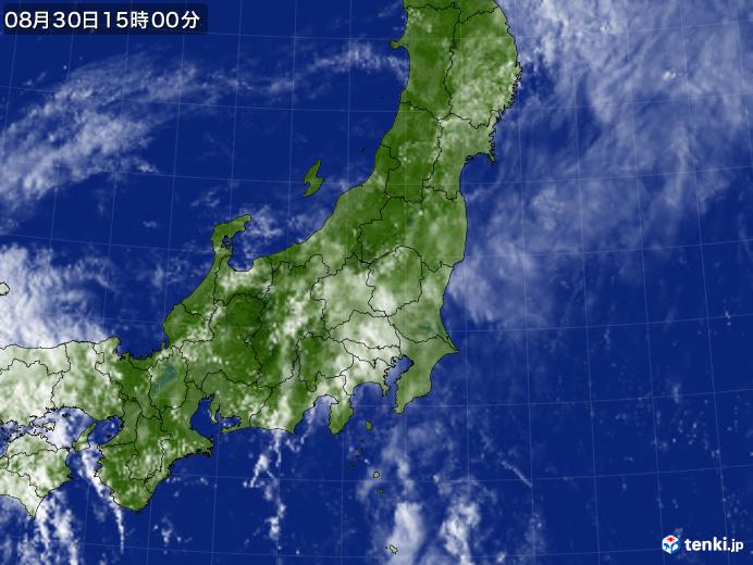 実況天気図(2024年08月30日)