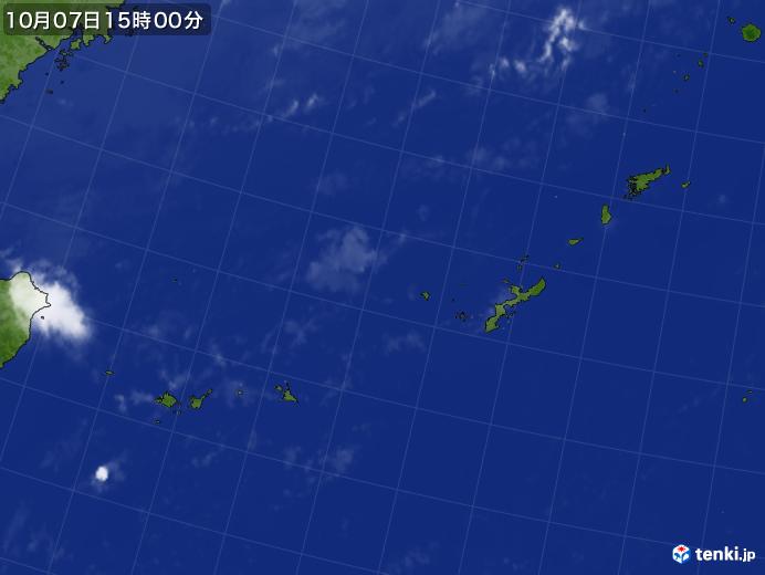 実況天気図(2024年10月07日)