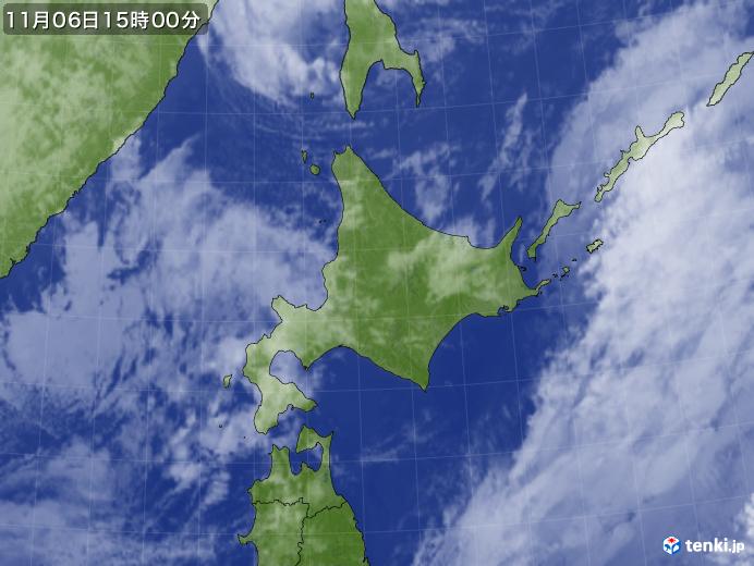 実況天気図(2024年11月06日)