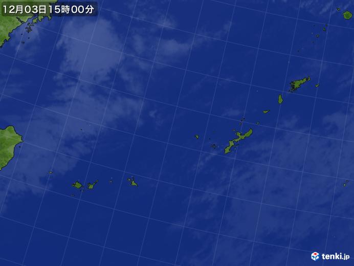実況天気図(2024年12月03日)