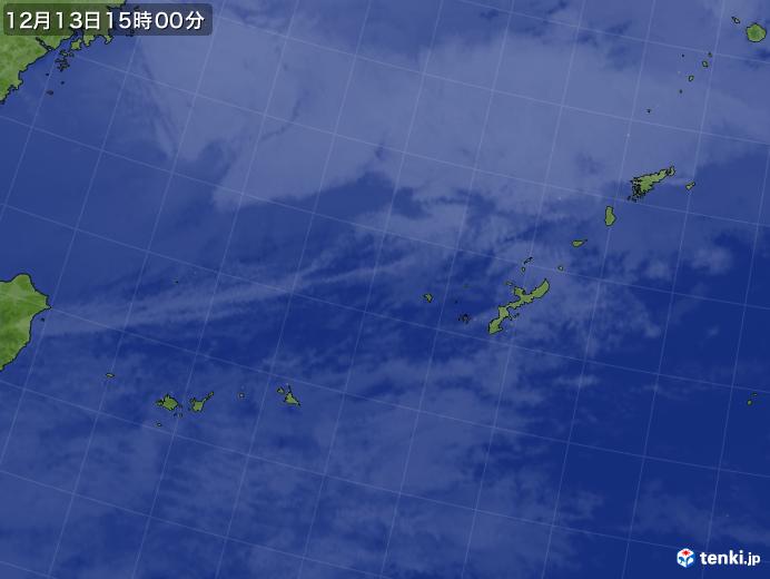 実況天気図(2024年12月13日)