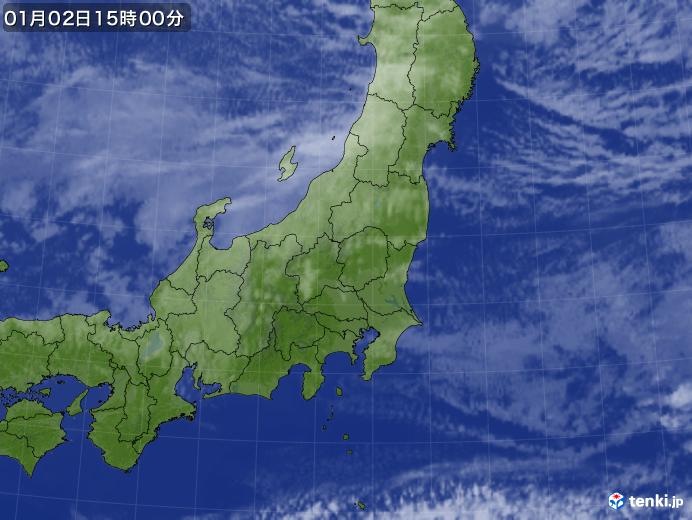 実況天気図(2025年01月02日)