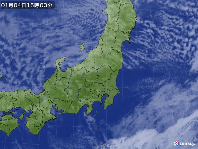 実況天気図(2025年01月04日)