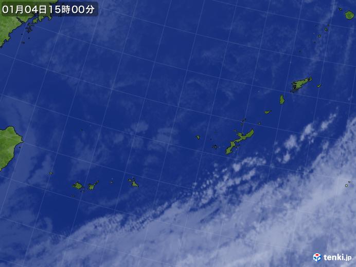 実況天気図(2025年01月04日)