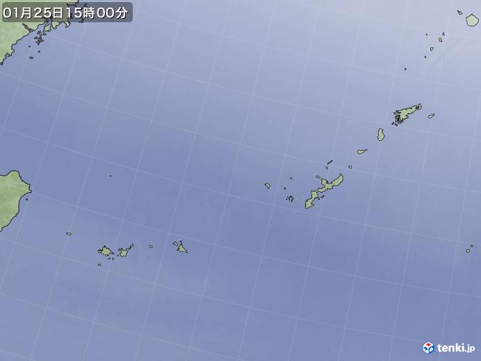 実況天気図(2025年01月25日)