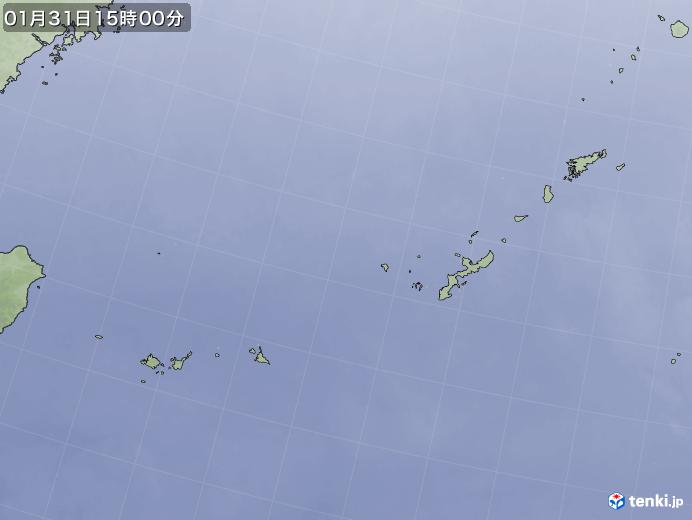 実況天気図(2025年01月31日)