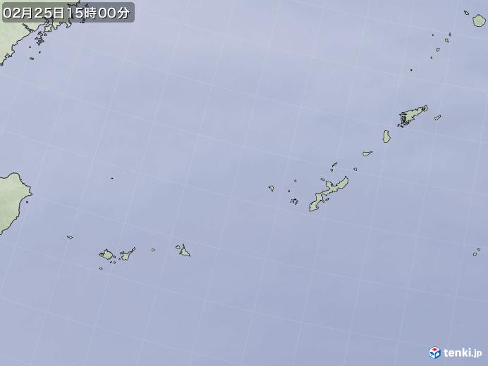 実況天気図(2025年02月25日)