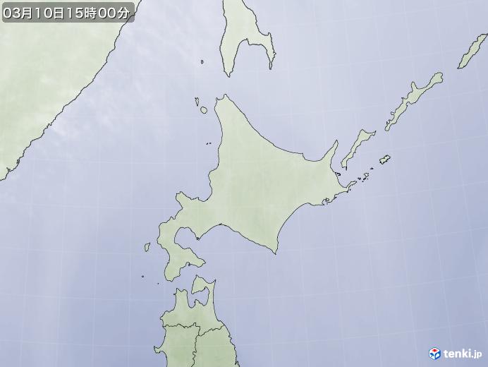 実況天気図(2025年03月10日)