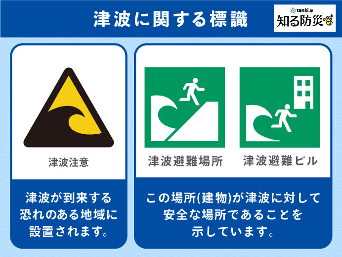 津波から避難するときは 知る防災 日本気象協会 Tenki Jp