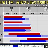 台風14号　警戒が必要な期間は?　接近前に備えを