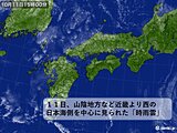関西　10月は時雨の季節の始まり