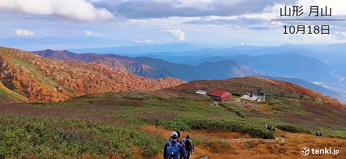 東北の山装う　紅葉は続々と見ごろに