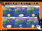 四国　この先の天気　ハロウィンは日中ポカポカでも朝晩は冷え込み強まる