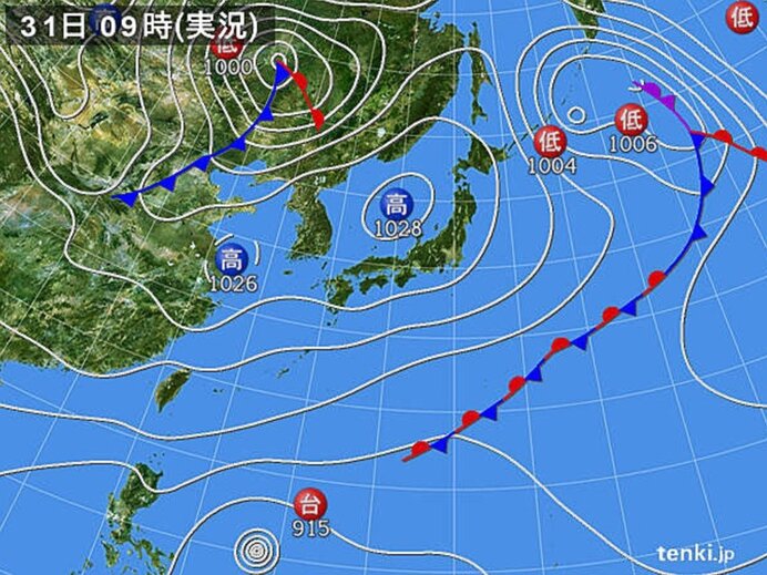 今夜の北海道は