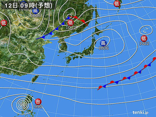 あすの天気
