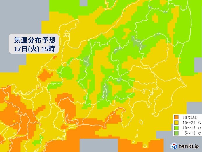 関東 あすも日差しが暖かい 暖かさはいつまで 日直予報士 年11月16日 日本気象協会 Tenki Jp