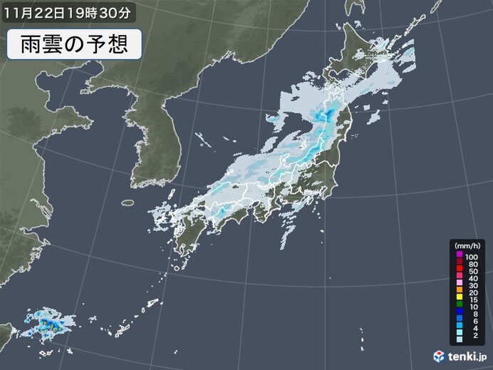 今夜　前線や低気圧が列島を通過　3連休最終日の天気は?