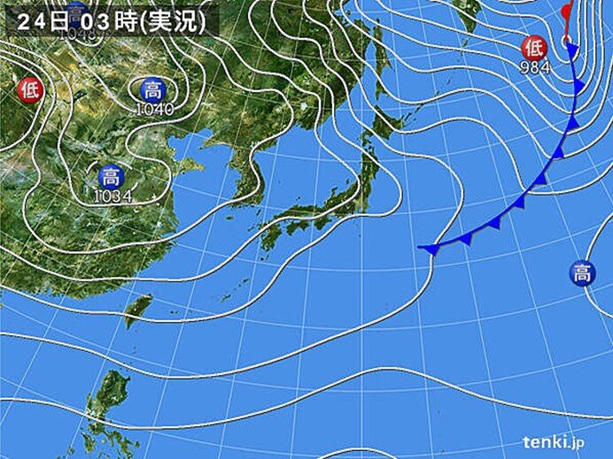 日本海側も天気回復へ