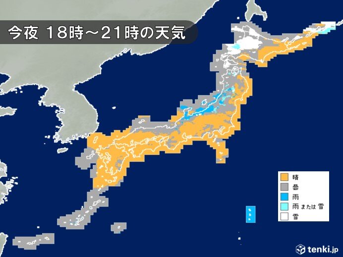 今夜の満月　見られる所は?