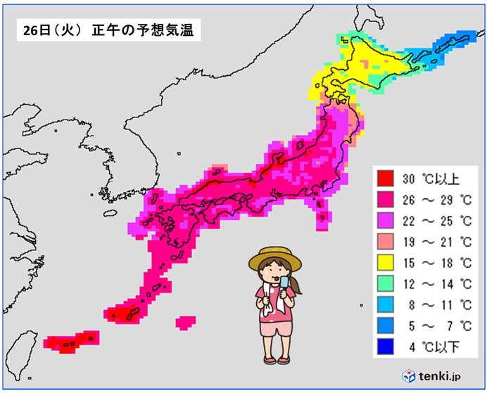 え!もう梅雨明け?　強い日差しと厳暑続く