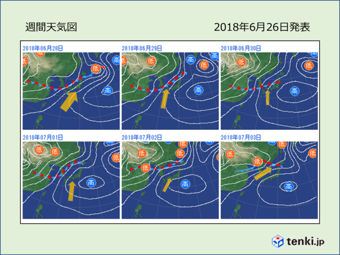 サーフィン 関西周辺は風波が中心 気象予報士 萬木 敏一 2018年06月27日 日本気象協会 Tenki Jp