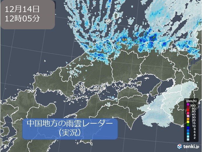 中国地方 あす15日朝は山陰や山陽北部で積雪 今週は厳しい寒さ続く 日直予報士 年12月14日 日本気象協会 Tenki Jp