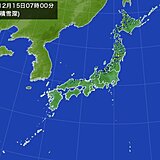 15日　日本海側は平地も大雪のおそれ　名古屋など太平洋側にも雪雲